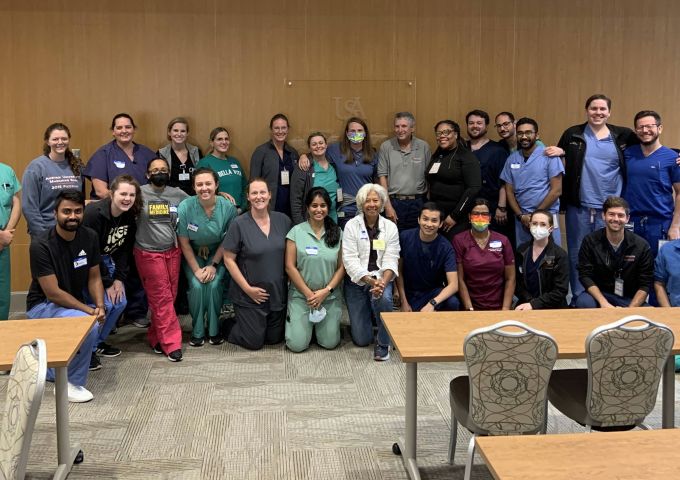 Family medicine residents complete ALSO certification