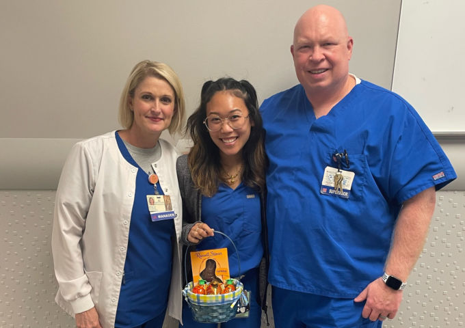 Serena Thidasongsavanah, R.N., was named a Cheers for Peers winner.