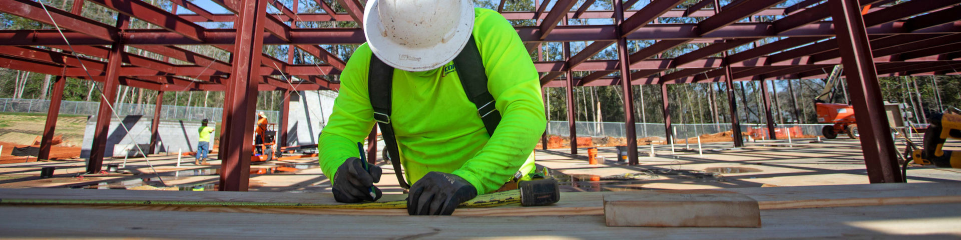 Construction of the physicians’ office building on Hillcrest Road