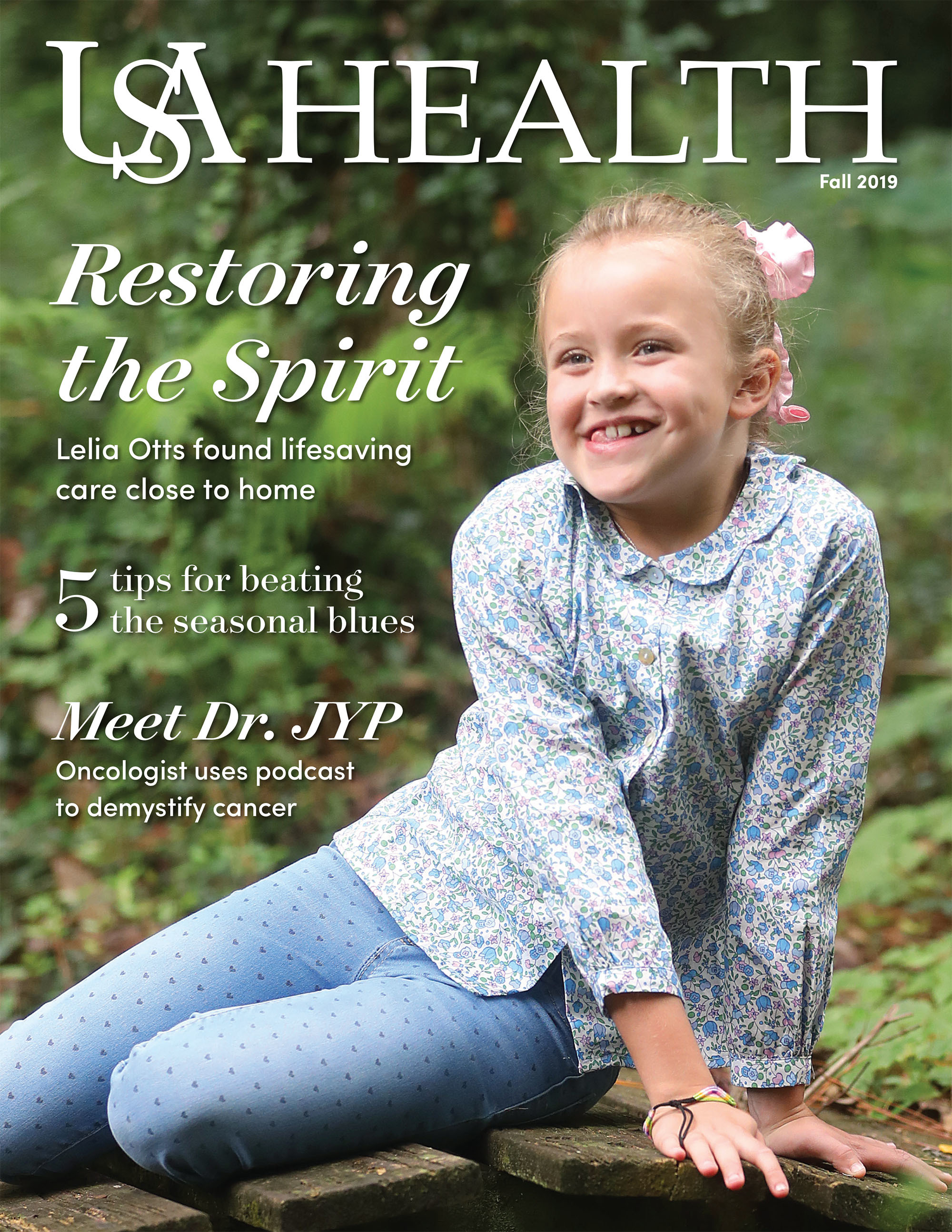 USA Health Magazine Fall 2019 Cover USA Health Magazine Fall 2019 Cover